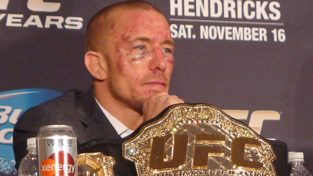 Will UFC 171 motivate GSP to