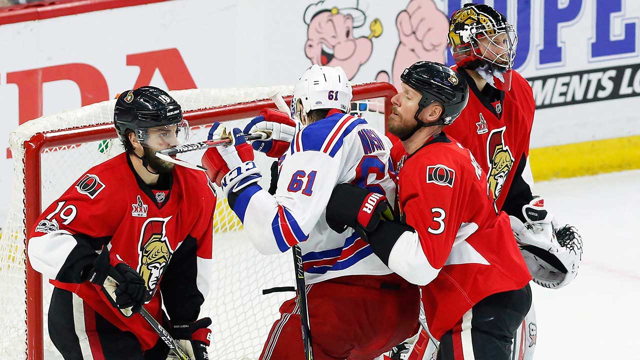 Senators using 'Kanata Wall' to take control of series with Rangers - Sportsnet.ca