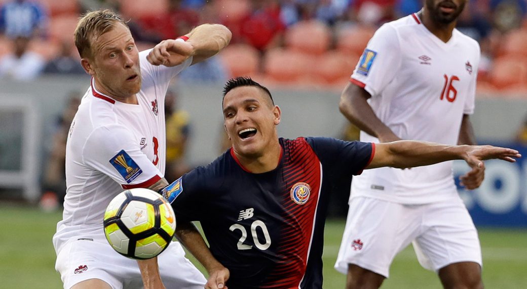 Davies leads Canada to tie with Costa Rica