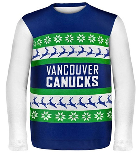 Vancouver Canucks Tree Logo NHL Ideas Ugly Christmas Sweater Gift For Fans  - Freedomdesign