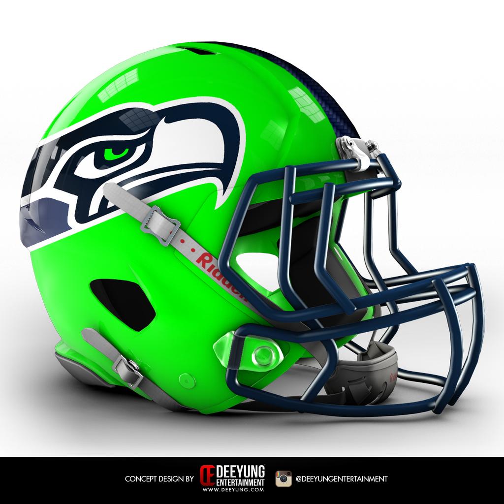 nfl helmets redesigned