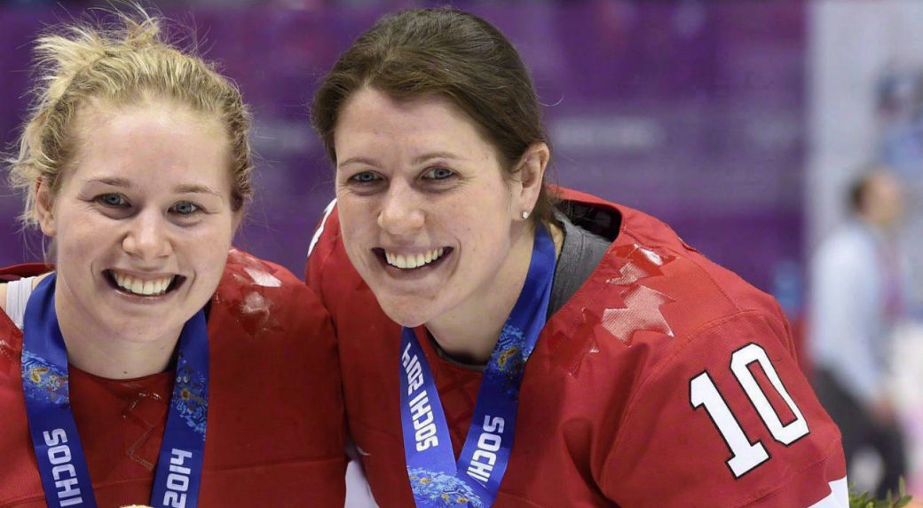 Canada's Gillian Apps marries U.S. hockey rival Meghan Duggan