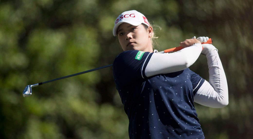 Ariya Jutanugarn moves into 1st place at LPGA Singapore - Sportsnet.ca